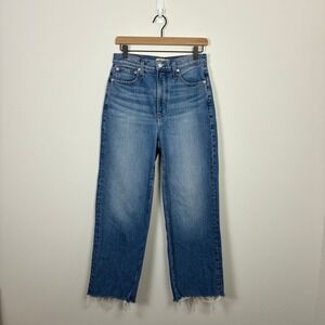 Madewell Women's Blue Flare & Wide Leg Jeans
